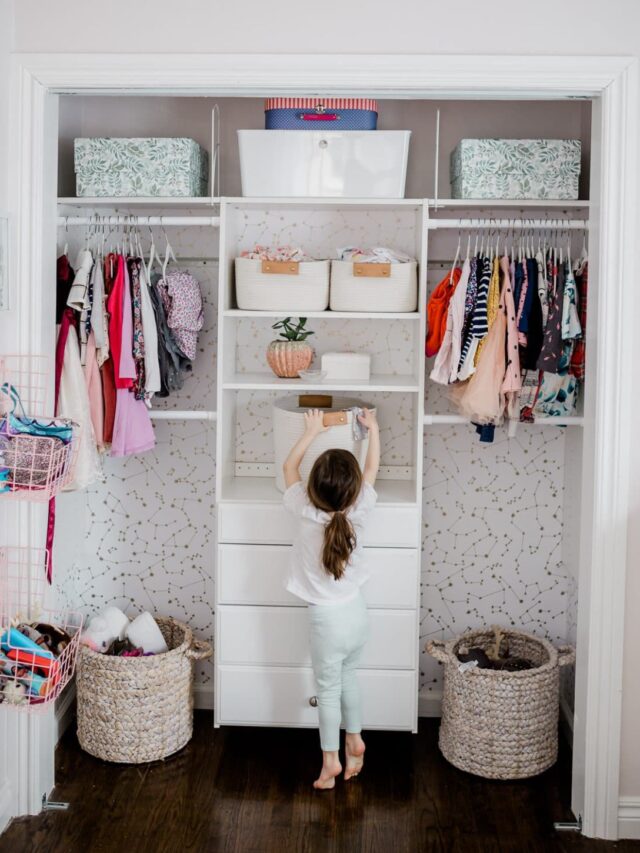 10 Ideas to Organize Kid’s Closets Like the Celebs